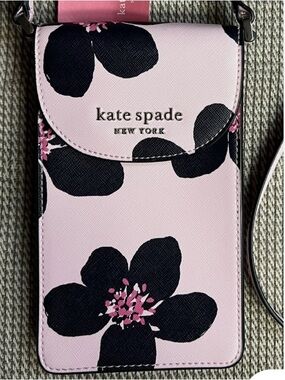 Kate Spade Cameron Grand Flora Phone Crossbody Bag Serendipity Pink